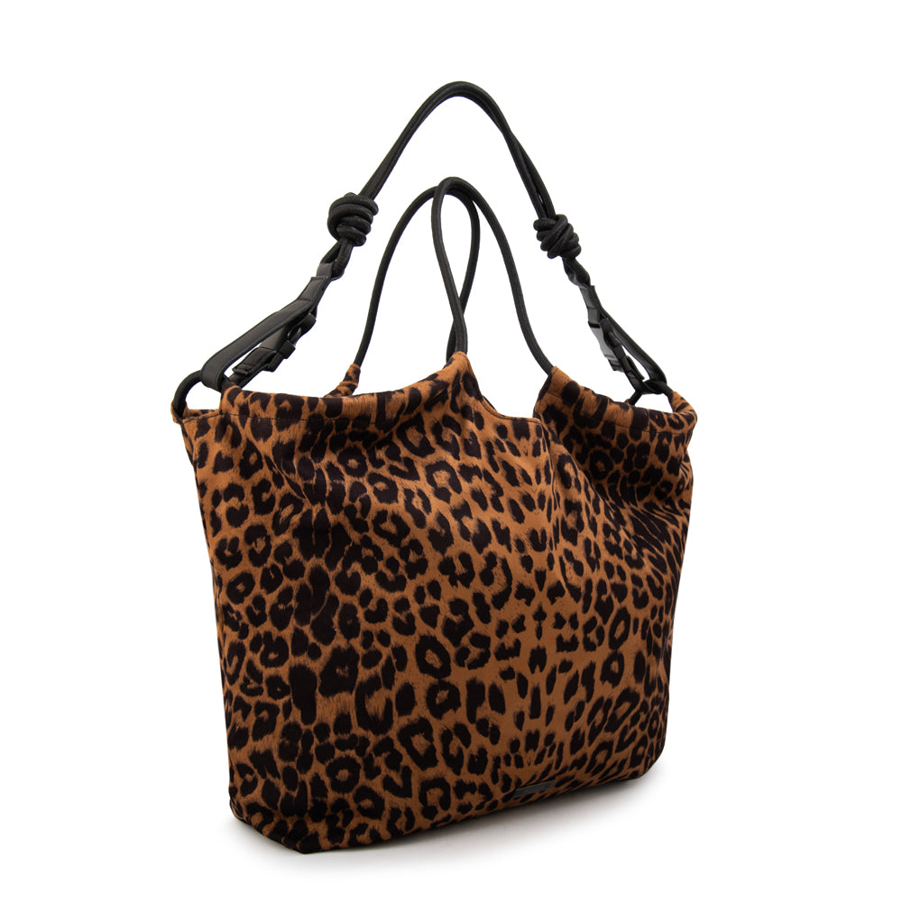 Cartera tote kyoto grande animal print