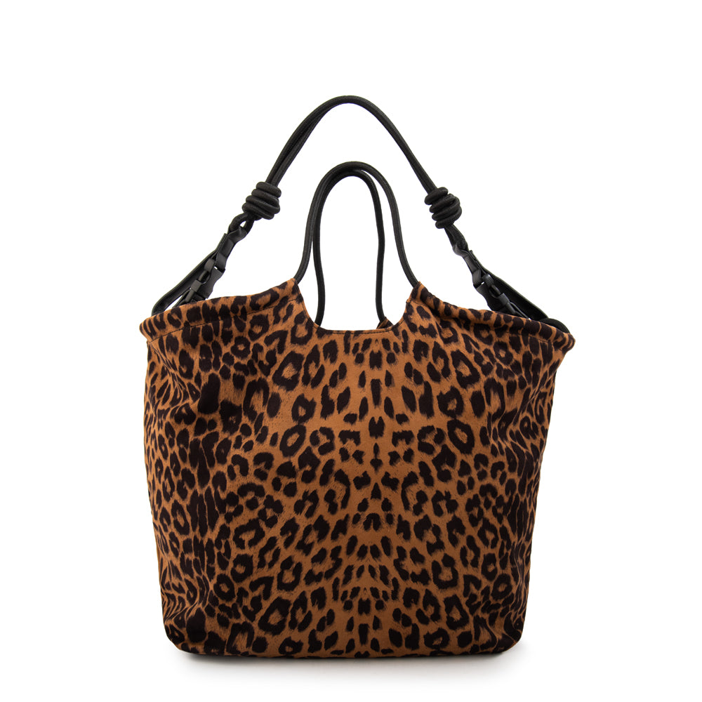 Cartera tote kyoto grande animal print
