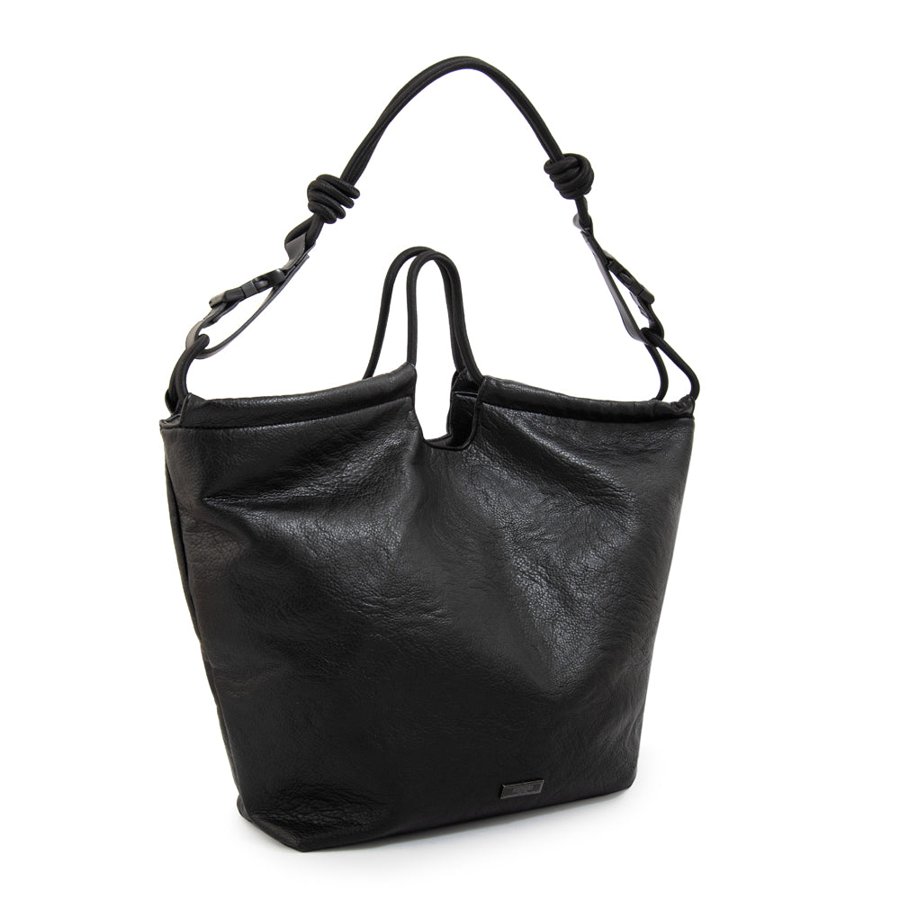 Cartera tote kyoto grande negro especial