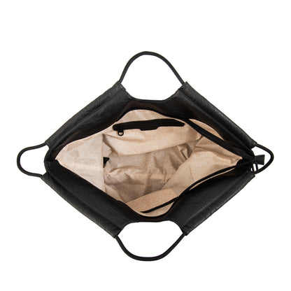 Cartera tote kyoto grande negro especial