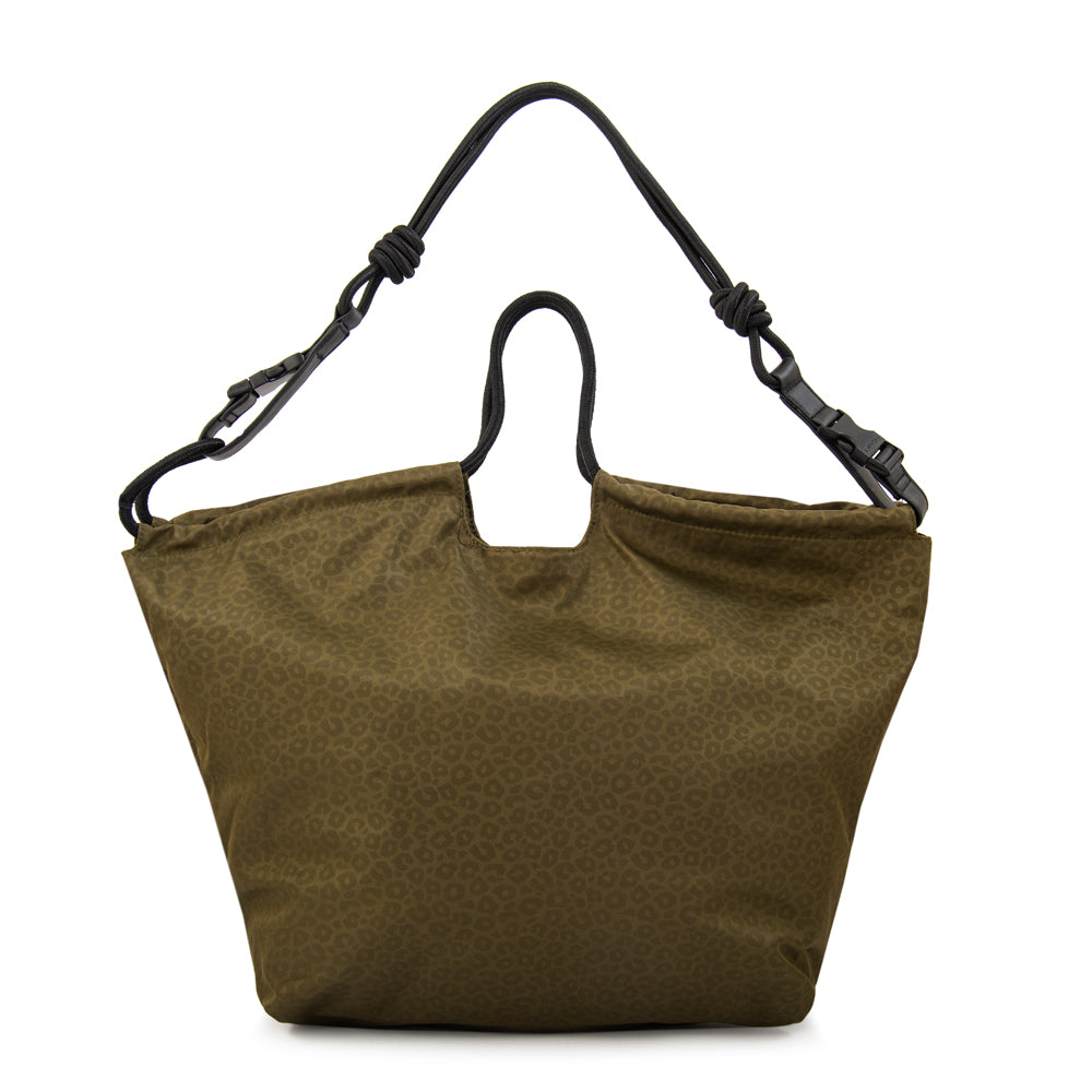 Cartera tote kyoto grande verde oliva