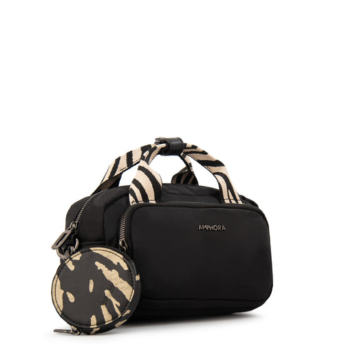 Cartera bandolera francisca mediana negro