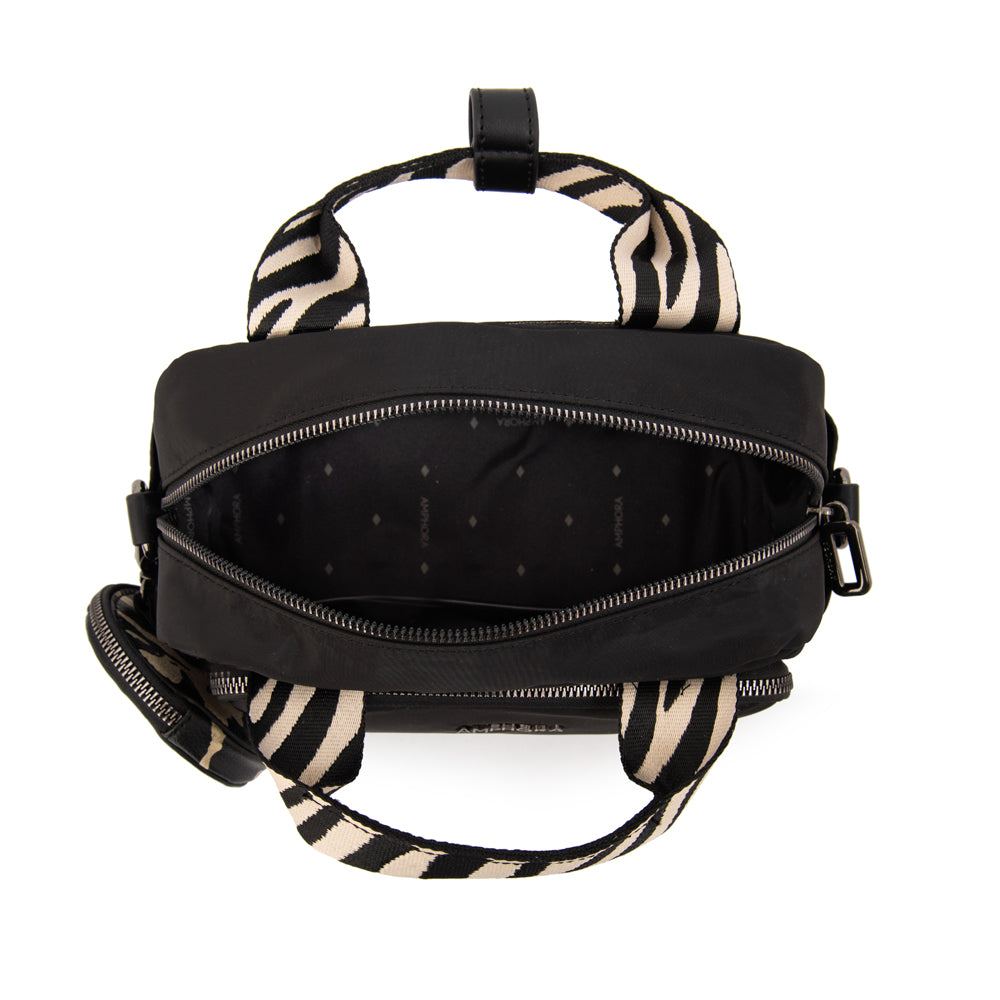 Cartera bandolera francisca mediana negro