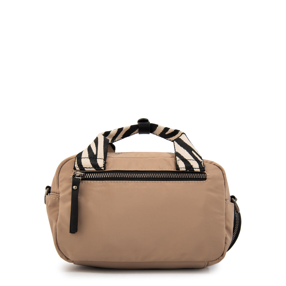 Cartera bandolera francisca mediana beige