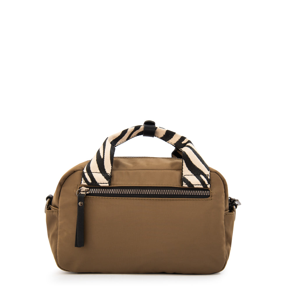 Cartera bandolera francisca mediana verde oliva