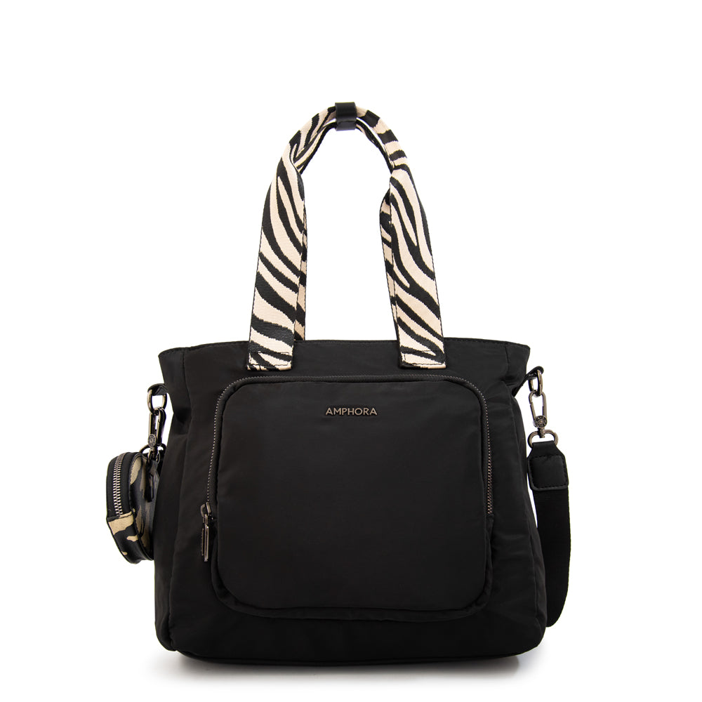 Cartera tote francisca grande negro