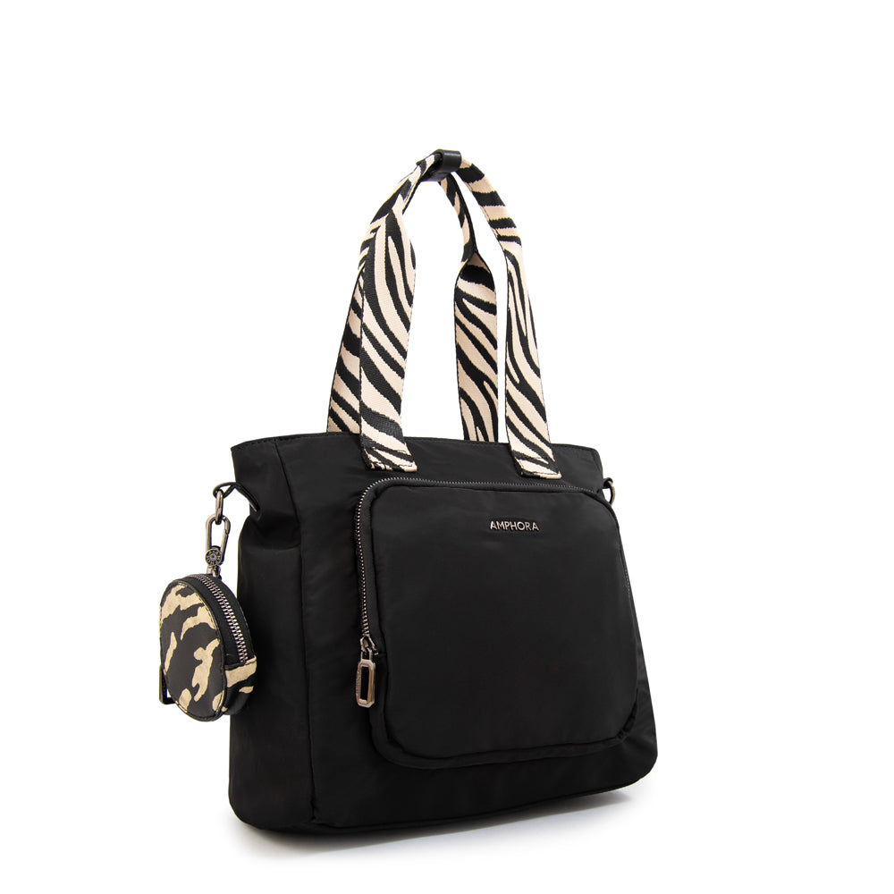 Cartera tote francisca grande negro