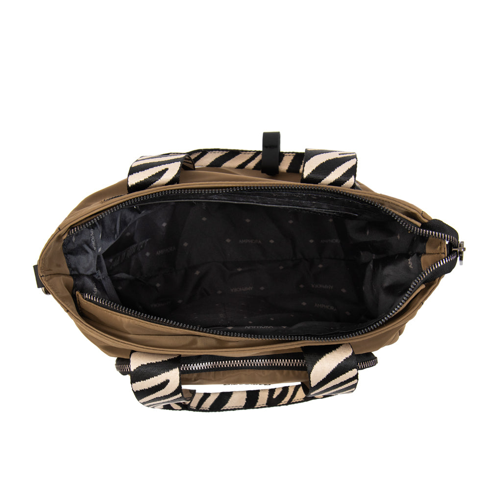 Cartera tote francisca grande verde oliva