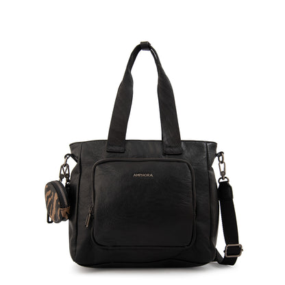 Cartera tote francisca grande negro