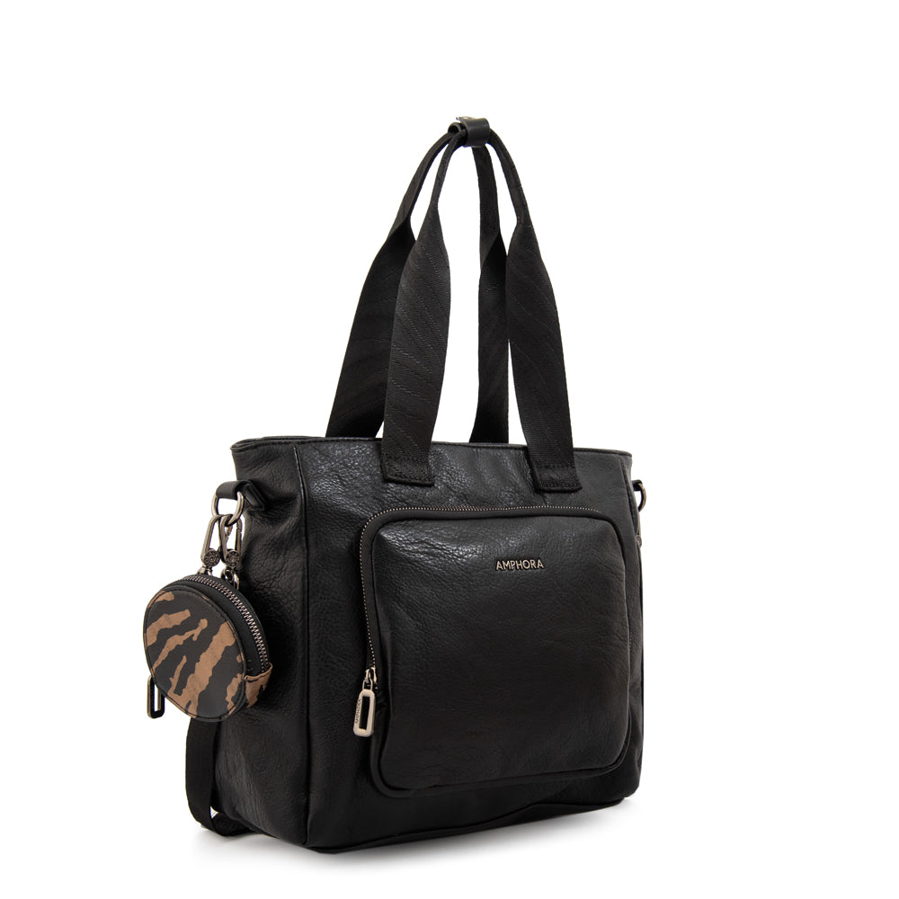 Cartera tote francisca grande negro