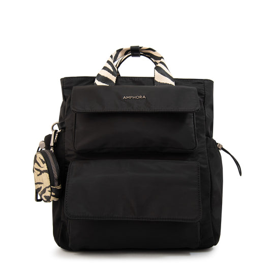 Mochila francisca mediana negro