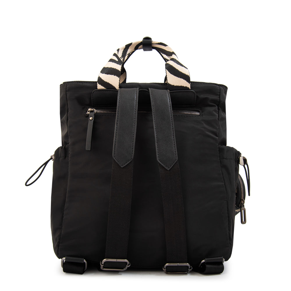 Mochila francisca mediana negro