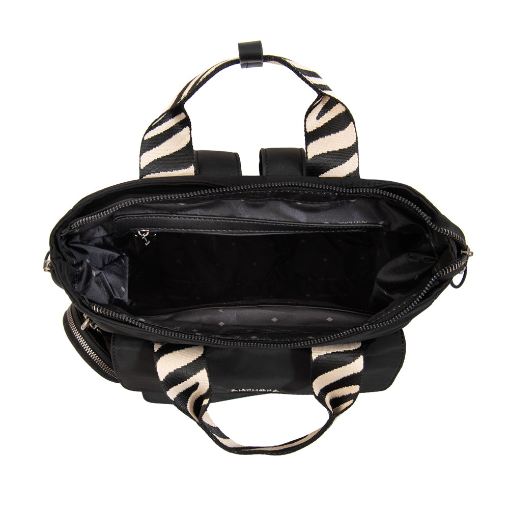 Mochila francisca mediana negro