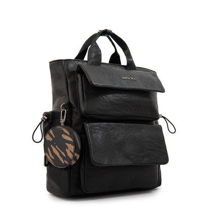 Mochila francisca mediana negro