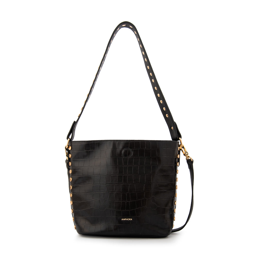 Cartera bandolera eloisse mediana negro