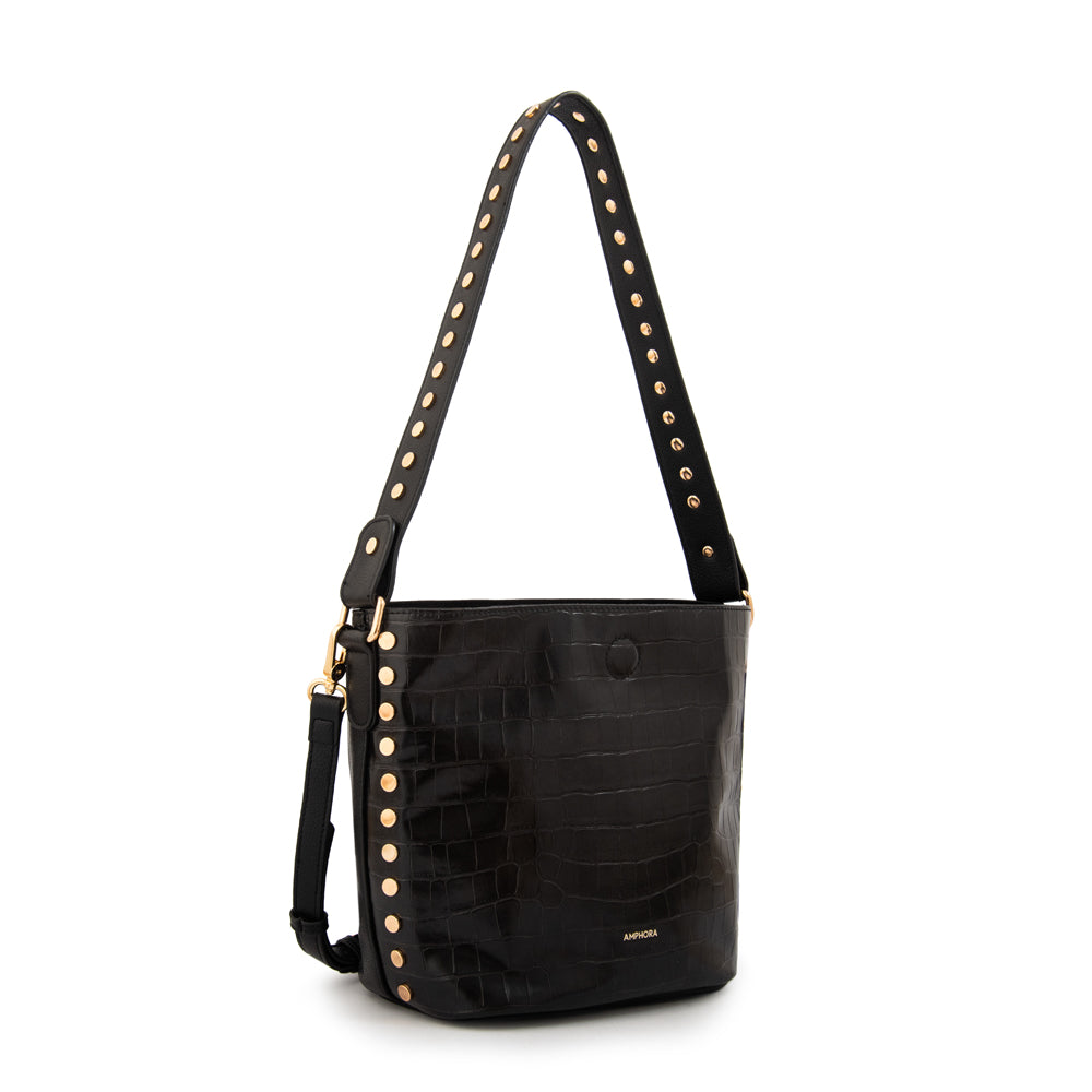 Cartera bandolera eloisse mediana negro