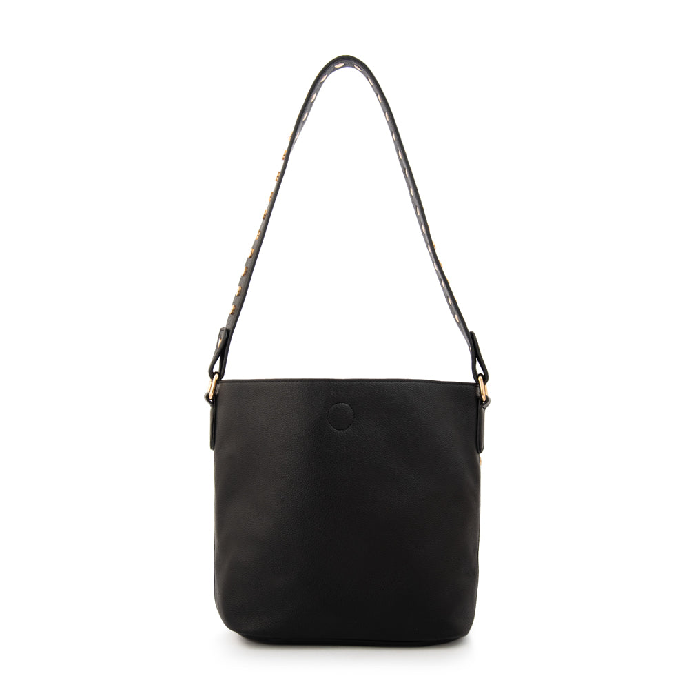 Cartera bandolera eloisse mediana negro