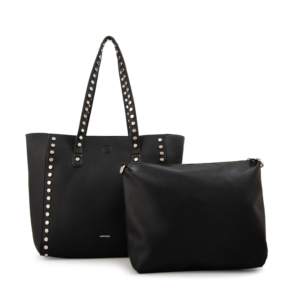 Cartera tote eloisse grande negro