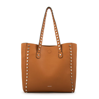 Cartera tote eloisse grande camel