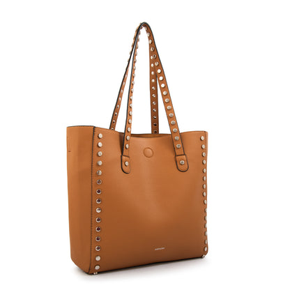 Cartera tote eloisse grande camel