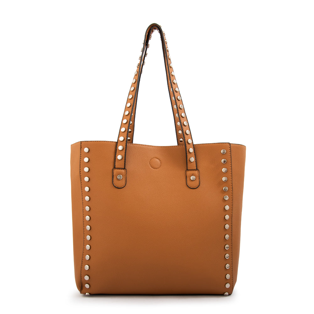 Cartera tote eloisse grande camel