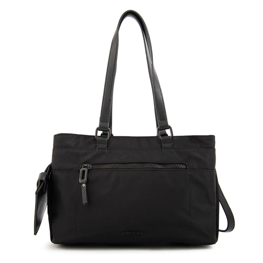 Cartera Tote nairobi mediana negro