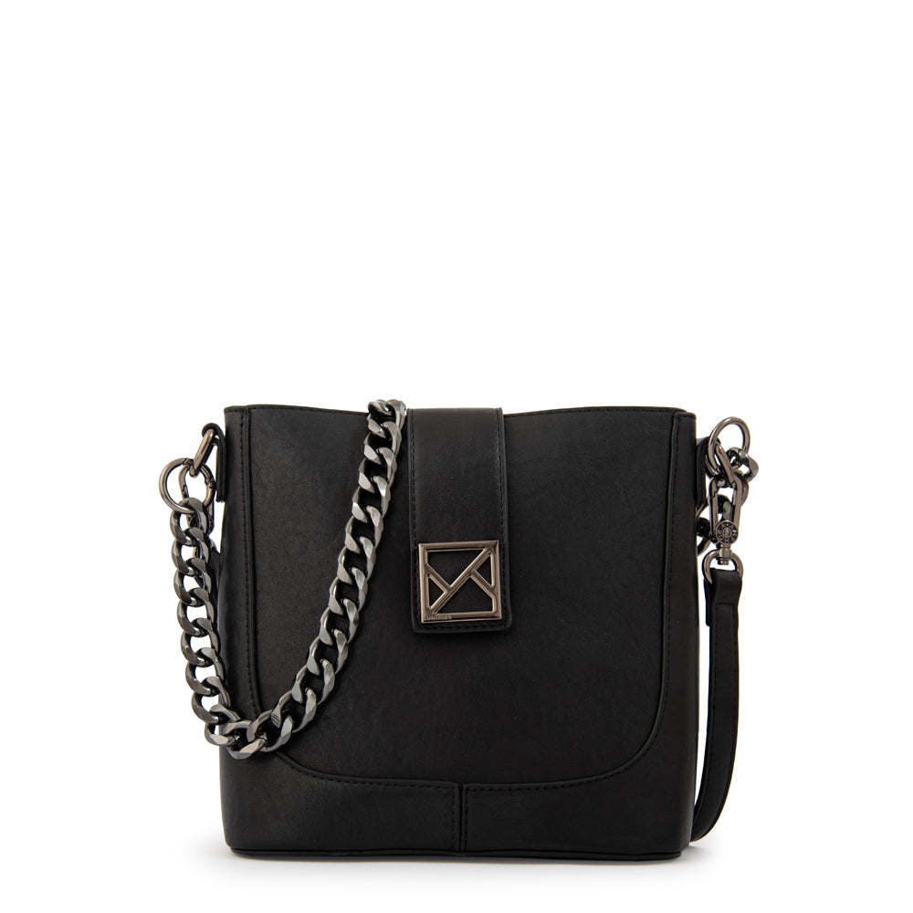 Cartera bandolera romina pequeña negro