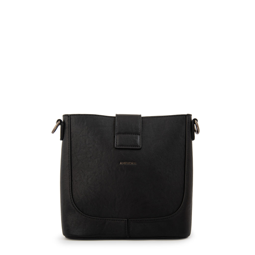 Cartera bandolera romina pequeña negro