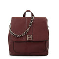 Mochila con tapa romina mediana