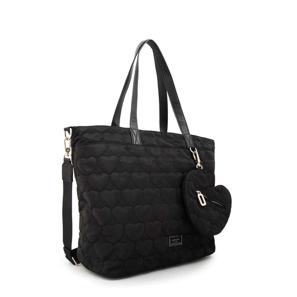 Cartera tote juliet grande negro