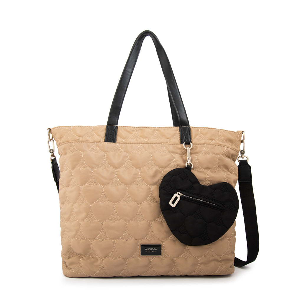 Cartera tote juliet grande beige