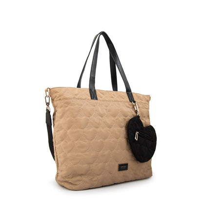 Cartera tote juliet grande beige