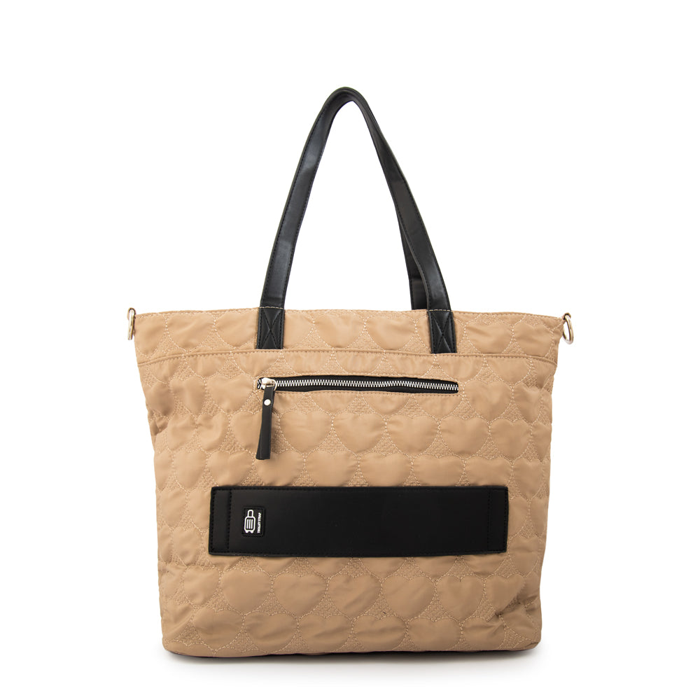 Cartera tote juliet grande beige