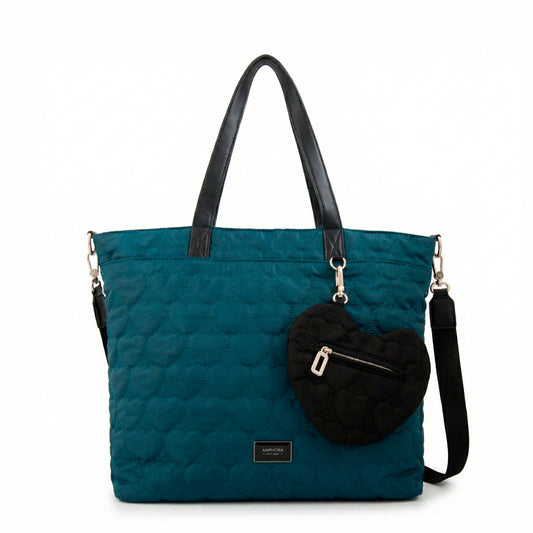 Cartera tote juliet grande petroleo