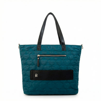 Cartera tote juliet grande petroleo