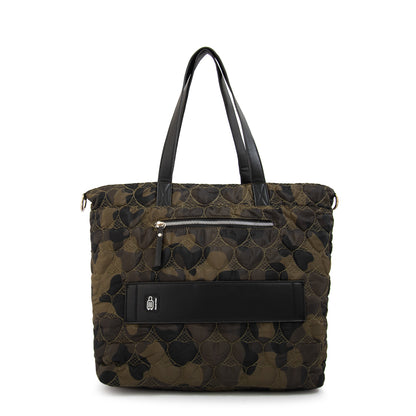 Cartera tote juliet grande verde oliva