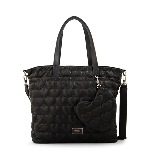 Cartera tote juliet grande negro