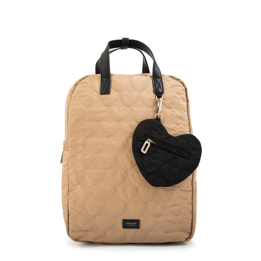Mochila Porta Notebook juliet grande beige