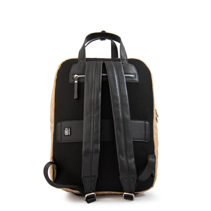 Mochila Porta Notebook juliet grande beige