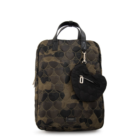 Mochila Porta Notebook juliet grande verde oliva