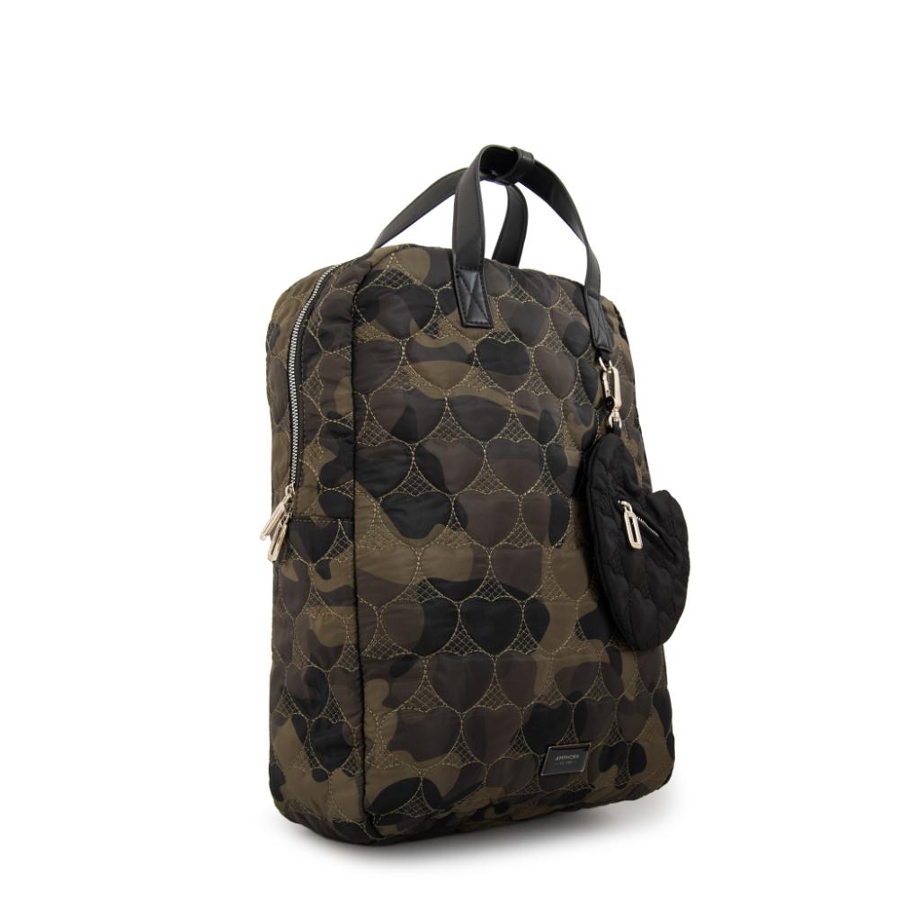 Mochila porta notebook juliet grande verde oliva