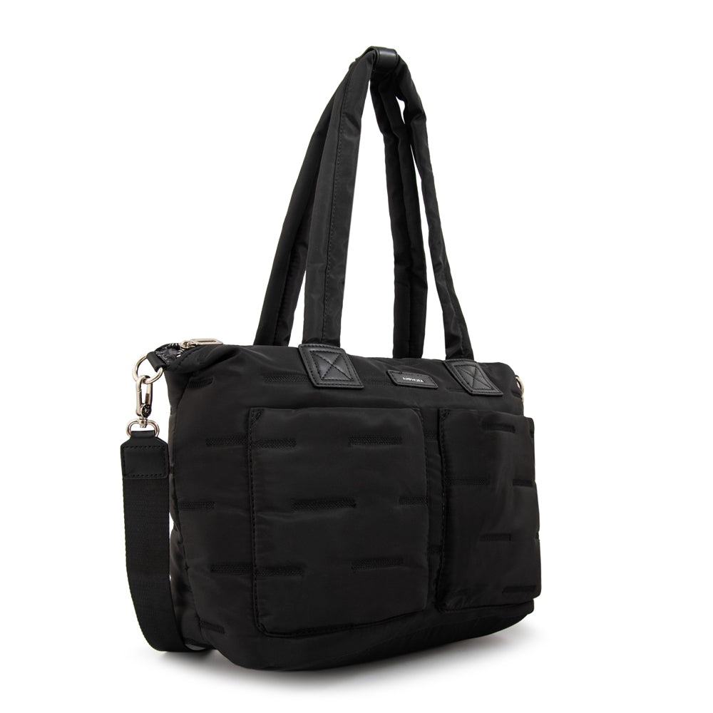 Cartera tote porta notebook hana negro