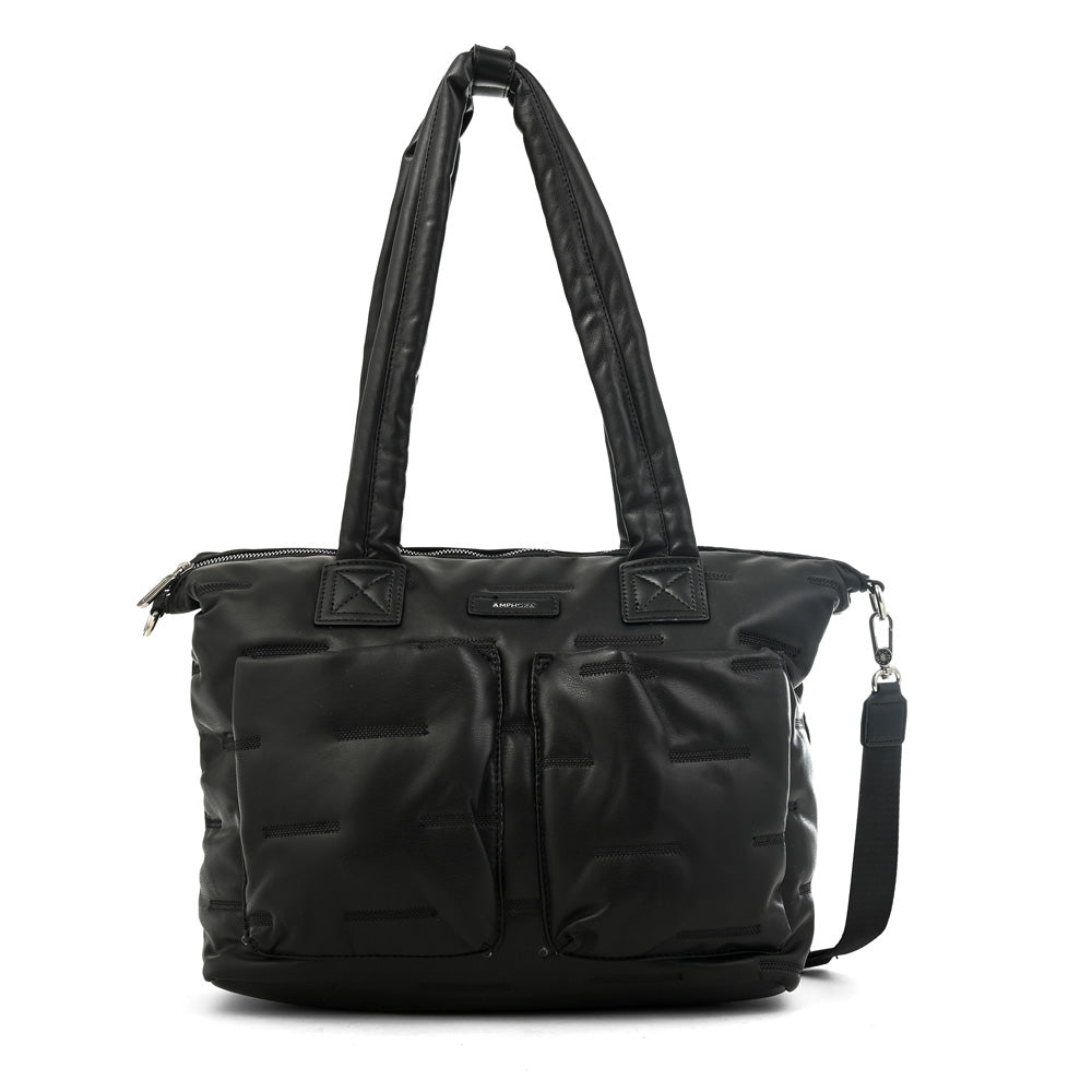 Cartera tote porta notebook hana negro