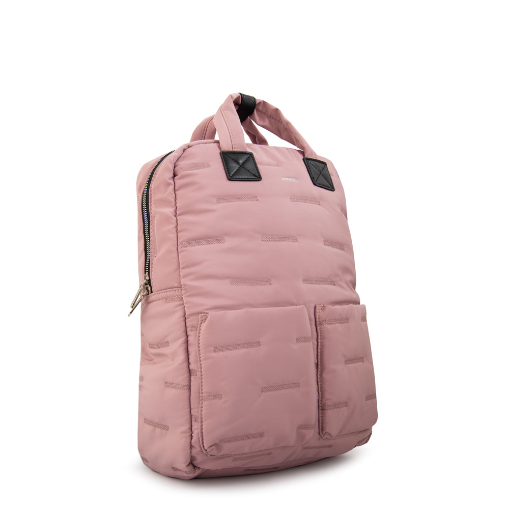 Mochila porta notebook hana grande rosa viejo
