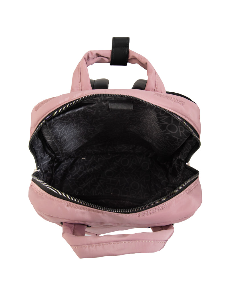 Mochila porta notebook hana grande rosa viejo