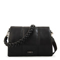 Cartera bandolera con tapa trinity grande negro