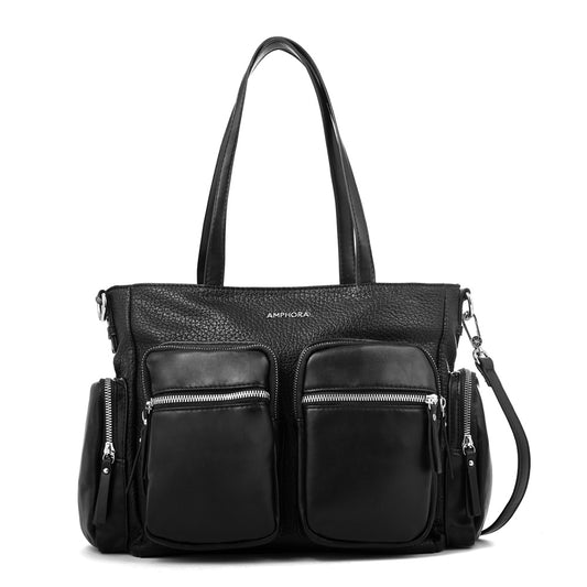 Cartera tote constanza grande negro