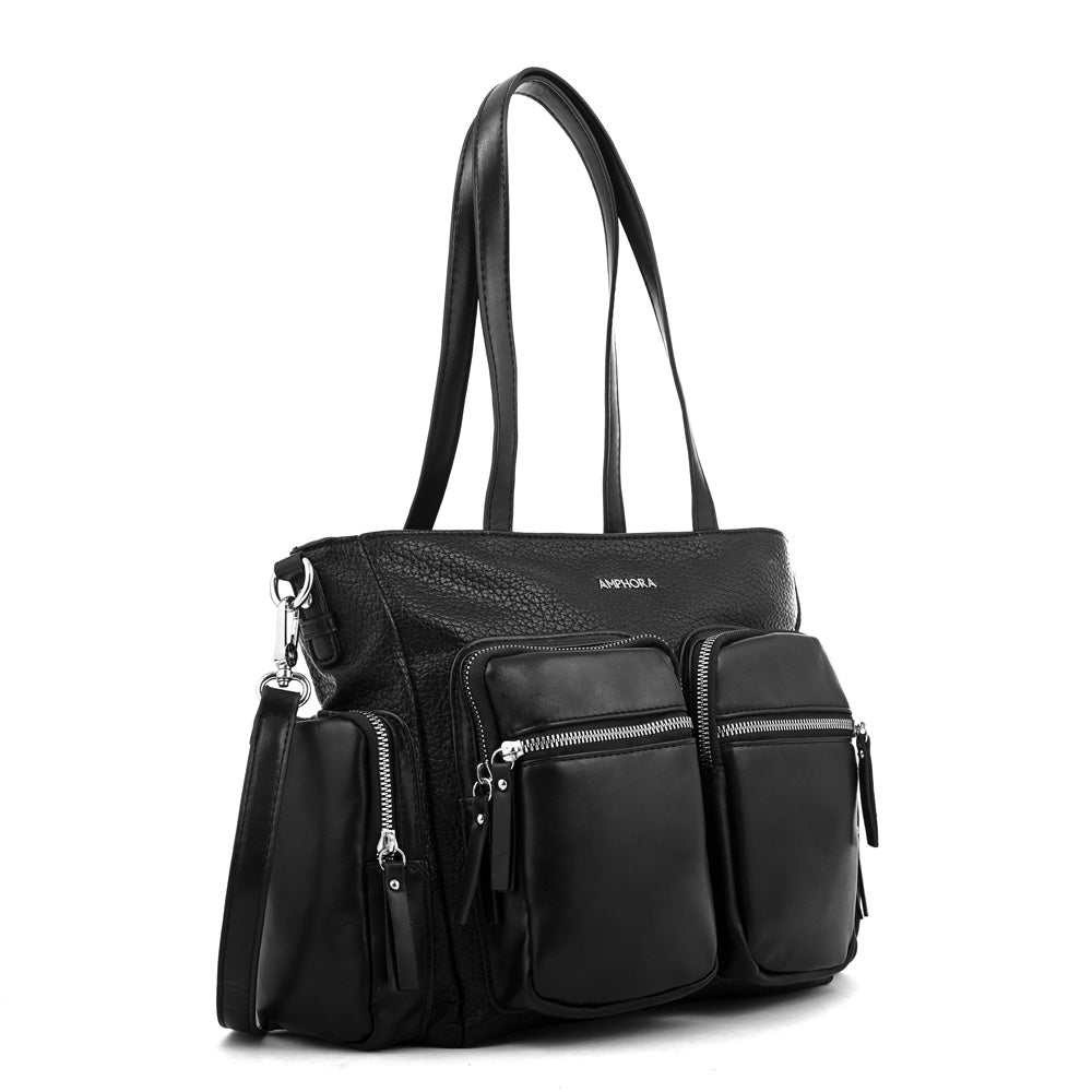 Cartera tote constanza grande negro