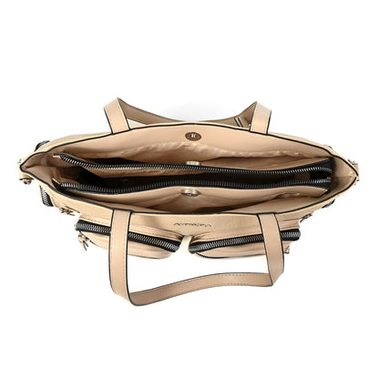 Cartera tote constanza grande beige