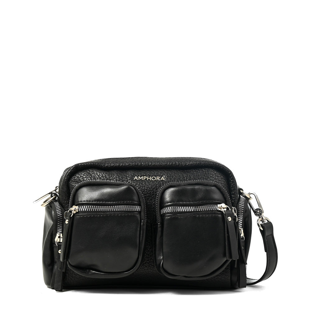 Cartera bandolera constanza mediana negro